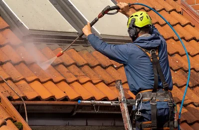 Démoussage et hydrofuge de toiture à Aureville